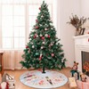 36" Nutcracker Sweets Pattern Traditional Christmas Tree Skirt Xmas Tree