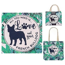 Doggy Style Eco Shopper - Shopping Bag/Shopper Bag/Reusable Shopping Bag/Tote Bag (French Bulldog)