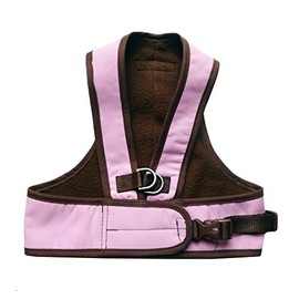 Step Easy Harness- Pink - Extra Small - from The Inventor of Cloak & Dawggie