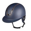 HKM Lady Shield 6979 Riding Helmet Dark Blue/Rose Gold M