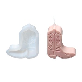 Creative Shoe Candle Silicone Mold - Handmade Christmas Candle Making, Perfect Choice for DIY Candle Enthusiasts