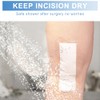 30 Pack Waterproof Adhesive Island Dressings for Surgery Recovery