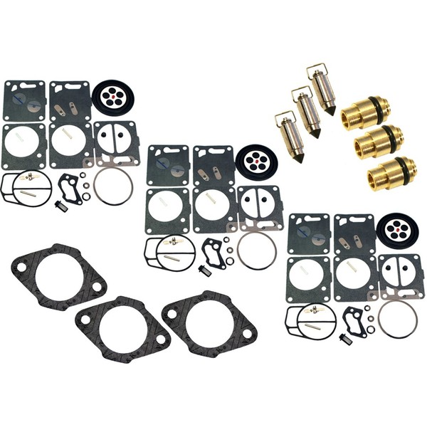 Venom Venom Premium Rebuild Kit for Mikuni SBN carburetors, Fits