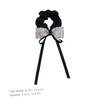 DECHOUS Bowknot Hair Scrunchy Elastic Hair Ring for Daily Wear