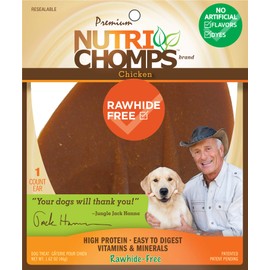 Nutri Chomps Chicken Flavor Ear, 1 Pack (NT083V)