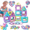 MOOKCUY Magnetic Building Blocks Set Toys for 3 4 5