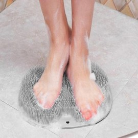 풋브러쉬 발바닥 청소 패드 욕실 바닥 흡착 발 씻기 Foot Brush Sole Cleaning Pad Bathroom Floor Suction Foot Washing