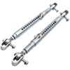 maXpeedingrods Front End Travel Limiters Universal Weld-on Quick Adjustable Mounting