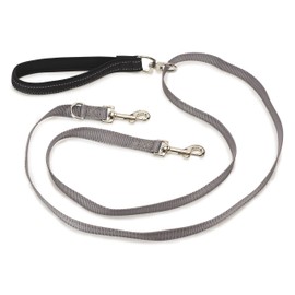 PetSafe Anti-Pull Dog Lead, For Use with PetSafe 3 in 1 Harness, Reflective Nylon, Padded Handle, Converts to 1.2m Single Lead