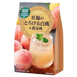 Nitto Tea Bliss Melting White Peach & Golden Peach, Pack of 8