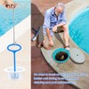 Jeyeou 2 Sets Skimmer Basket Handle, Universal Swimming Pool Skimmer
