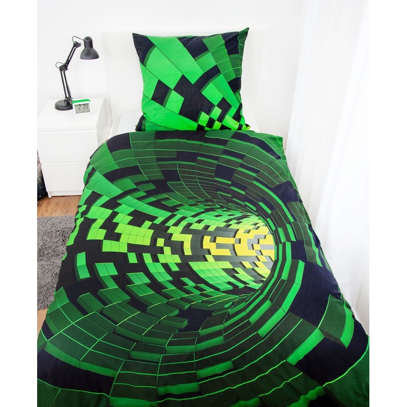 Herding 3D Effect Bed Linen Set, Pillowcase 80 x 80