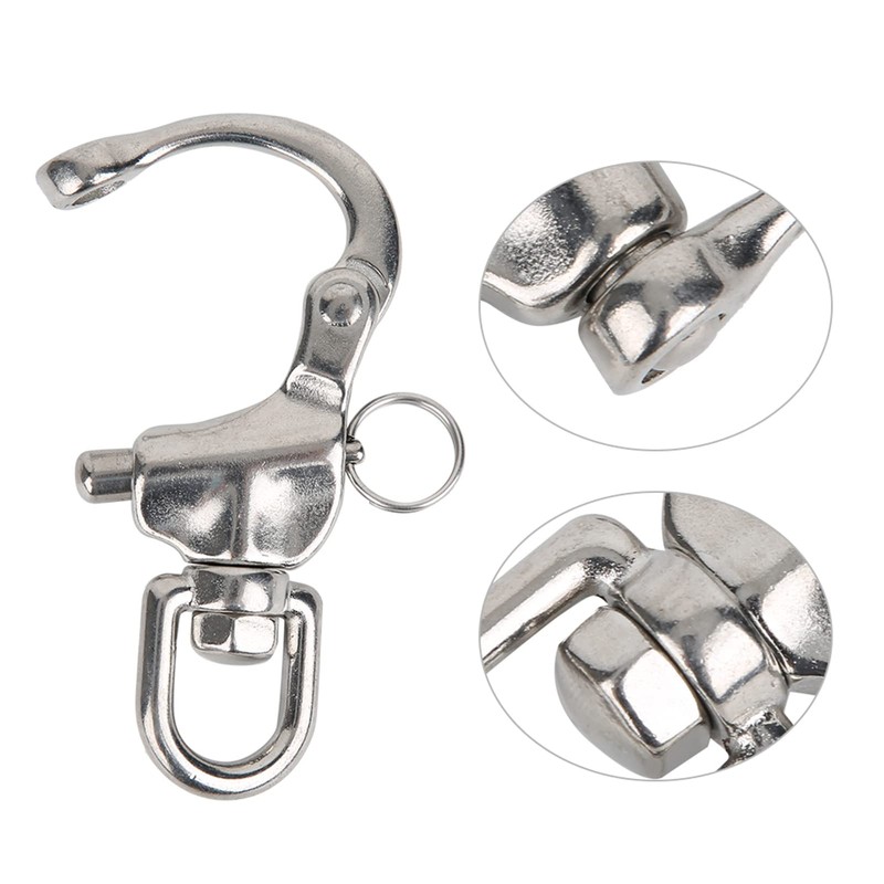 Snap Shackle, Heavy Duty Stainless Steel Quick Release Snap Shackle,
