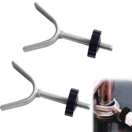 Y Stair Railings, Extension of Stair Gate, for Baby and Pets Stair Gates (Black, Pack of 2)