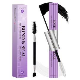 Waterproof Bond and Seal Lash Glue: DIY Eyelash Extension Glue for Using at Home, Individual Lash Glue for Strong and Flexible Hold, 10ml, STZS-250106