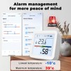 Tuya ZigBee Temperature Humidity Tester LCD Backlight Display Mobilephone APP