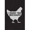  Vitamin & Supplements Tracker Distressed Funny Quote Dinosaurs Chicken