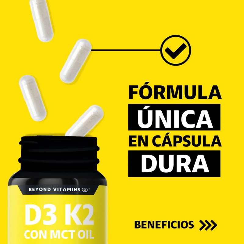 Vitamina D3 Vitamina K2 Mct Oil Sin Azcar - Suplemento