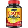 CoQ10 600mg Softgels CoQ10 Supplement CQ10 Coenzyme-Q10 with Omega 3