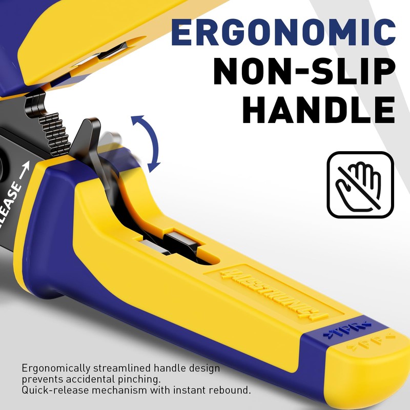 haisstronica Quick Change Jaws Crimping Tool for Heat Shrink Wire