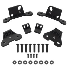 Hard Top Mounting Bracket Kit Compatible with 2018-2024 Jeep Wrangler JL JLU 2020-2024 Gladiator JT 2021-2024 Wrangler 4Xe