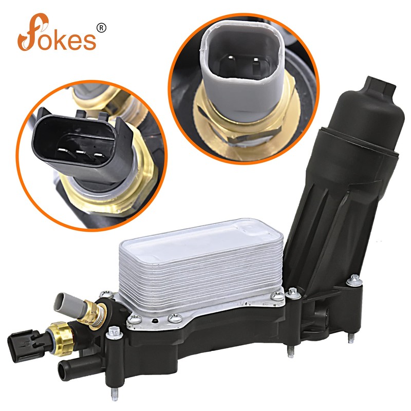 FOKES Engine Oil Cooler and Oil Filter Housing Adapter gaskets