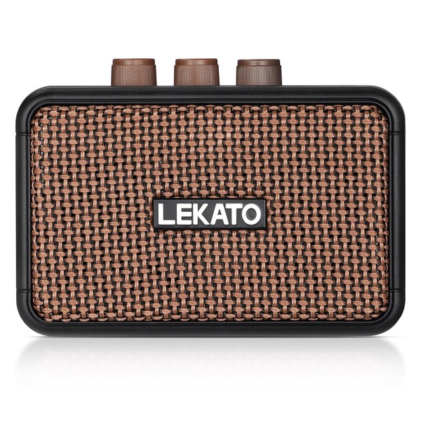 LEKATO Guitar Amplifier, 5 W, Electric Guitar Amplifier, Bluetooth Clean/Over