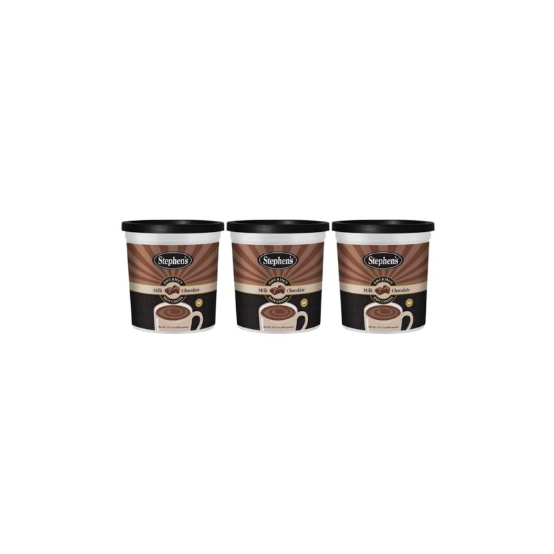 Stephen's Gourmet Hot Cocoa (Pack of 3, Milk Chocolate)