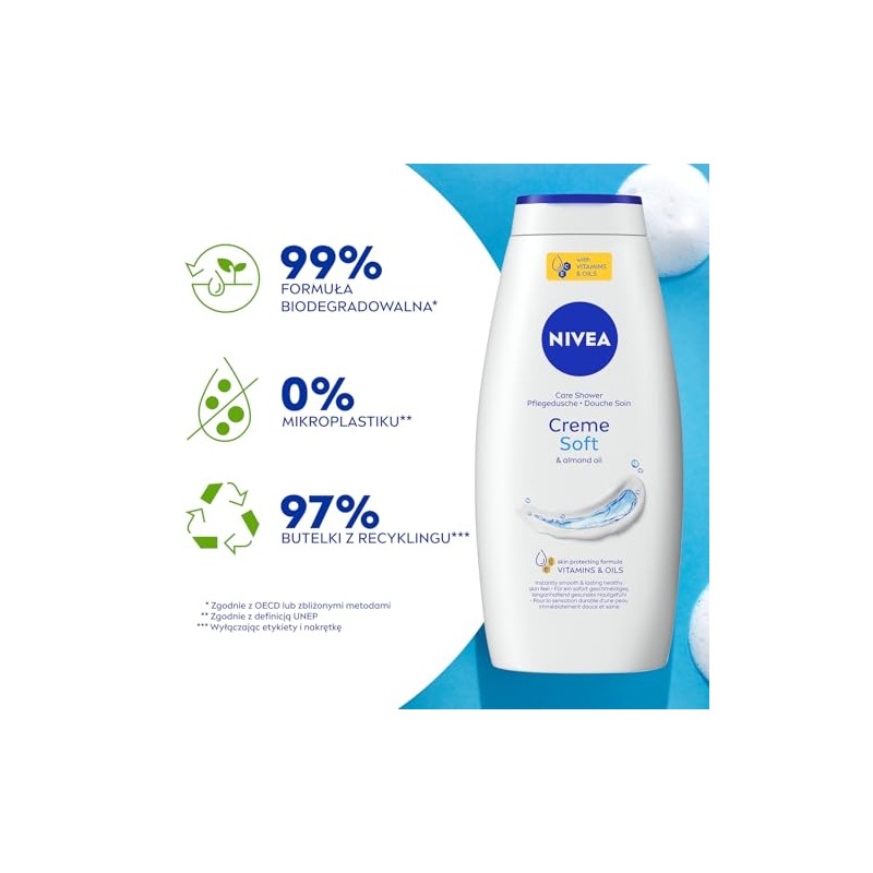 NIVEA Shower Gel Cream Soft 750 ml