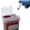 Medical Sales Supply 1 Quart Size Sharps and Needle Container.