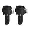 ANCLLO 2Pcs Ankle Straps for Cable Machines Leg Strength Trainer