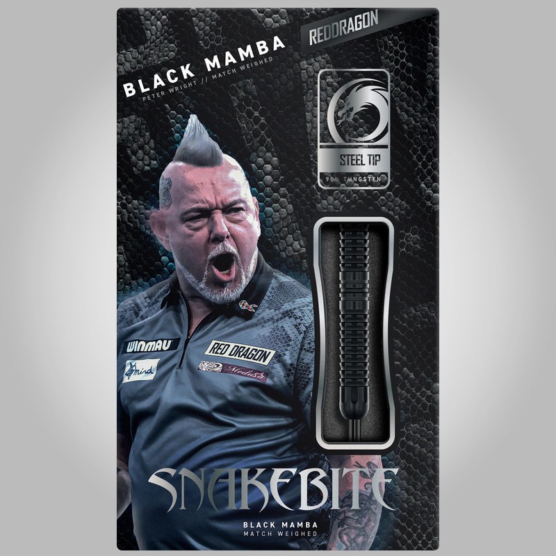 RED DRAGON Darts - Professional Player - Peter Wright 'Snakebite'