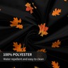 Lvhompro Fall Leaves Tablecloth 60 Inch Round Autumn Seasonal Table