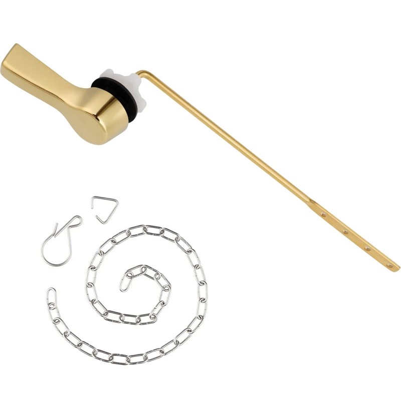Hibbent Toilet Tank Flush Lever Replacement, Universal Front Mount Handle