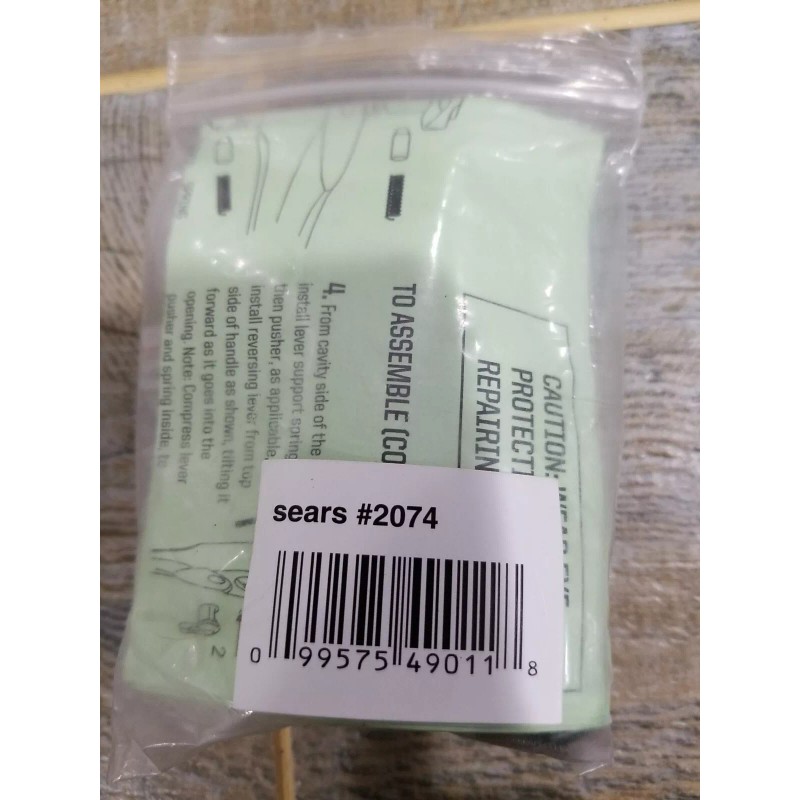 Craftsman Ratchet Repair Kit 2074 1/2" Drive 75 Tooth Quick