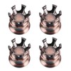4pcs Engine Screw Cap Covers Crown Styling Fit for XL883/Big