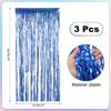 PATIKIL 3 Pack Party Backdrop Decoration, 1mx2m Tinsel Streamer Foil