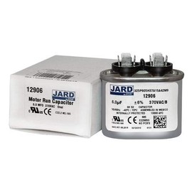 6 uF MFD x 370 VAC Replaces GE Genteq Oval Capacitor # C306L / 97F5706