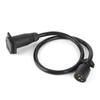 Trailer Extension Cord 7 Way 3ft Double Prong Male Plug