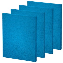 65-160 Replacement Filters Compatible with Lifebreath Model 150/195/200/300 Heat Recovery Ventilators, Long-Lasting Performance HRV Filter Air Exchanger Filter, 4 Pack Blue