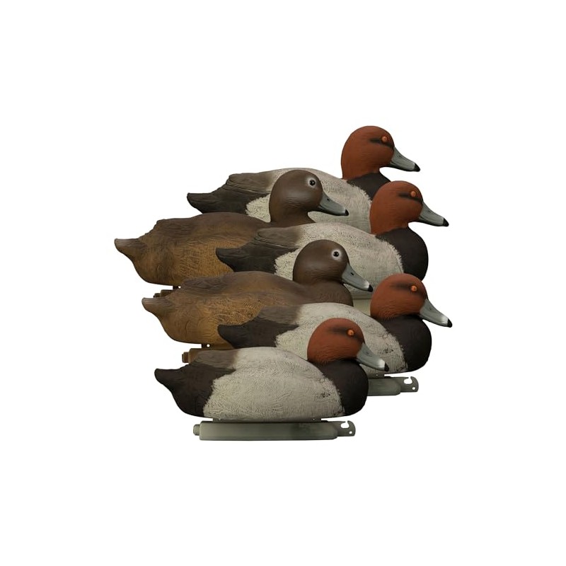 Higdon Outdoors Battleship Red Head Duck Decoys | Unsinkable with