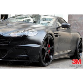 3M 2080 S12 SATIN BLACK 5ft x 3ft (15 sq/ft) Car Wrap Vinyl Film