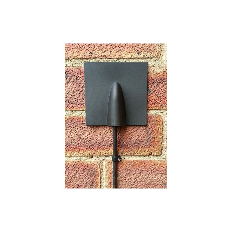 Qty 1 – Black External Brick Buster Plate - Cable