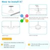 2 Inch LED Downlight, Recessed Lighting Dimmable Ceiling Light, 3W,