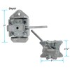 Mytee Products (2 Pack Sea Rail Shipping Container Manual Twist