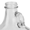 1 Gallon (128oz) Glass Fermenting Jug with Handle, Black Polyseal