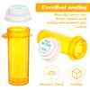 ElevateTech Empty Plastic Pill Bottles with Caps, Small Medicines Bottle