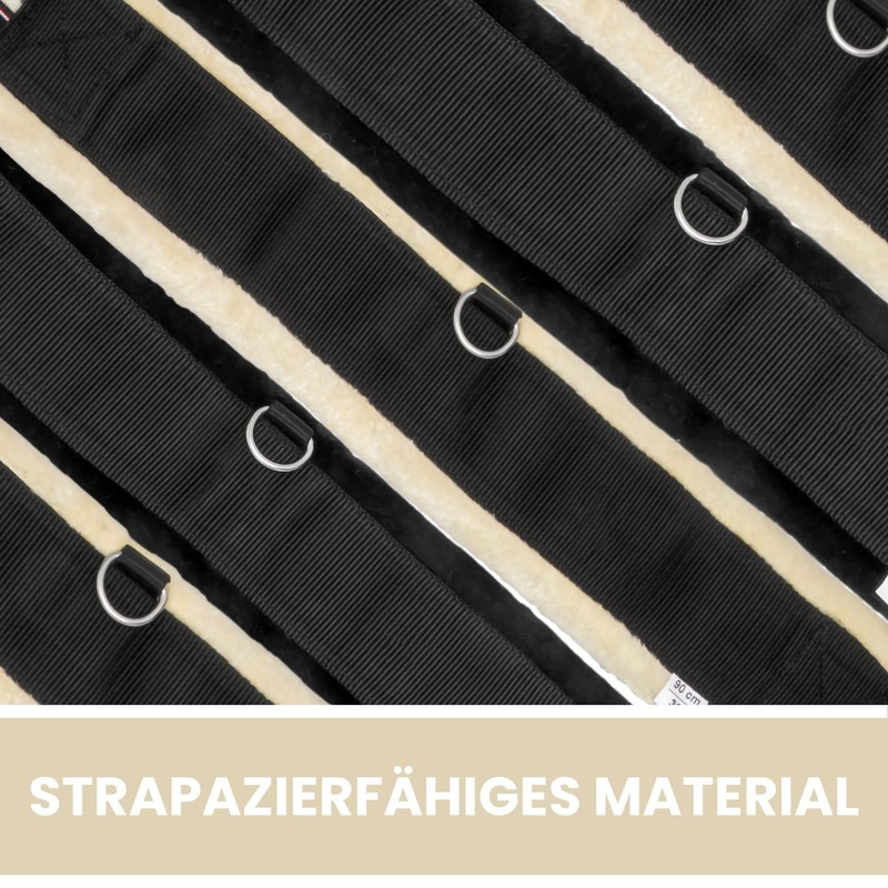 Start FurArtificial Saddle Girth for Horses - Versatile Belt with