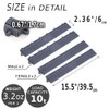 Japard Garage Floor Tiles Looped Edge 4 Pack for Race