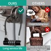 4 Digit Combination Padlock, Cable Padlocks with Code, Outdoor Waterproof
